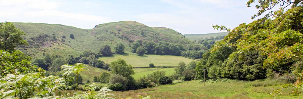 The view from Gaer Farm Gaer Farm view